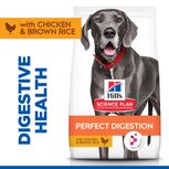 Hill's Science Plan Adult Perfect Digestion Large Breed Chicken Dry Dog Food - 14kg_0